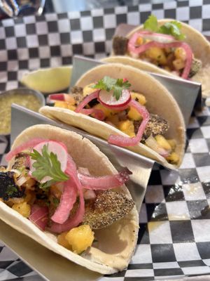 Avocado Tacos 🌮🌮🌮  at The Woods Restaurant in Beaverdell