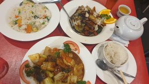 Vegan dishes at House of Khong in Bendigo