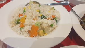 Vegan fried rice at House of Khong in Bendigo