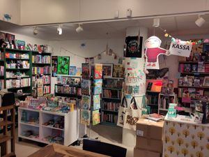 Bookstore at Green Praline in Farsta
