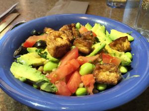 original bowl with tofu at Cafe Yumm in Corvallis