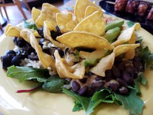 yumm and greens at Cafe Yumm in Corvallis