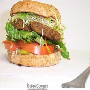 The Giant Nutburger! at Sunflower Drive-In in Fair Oaks