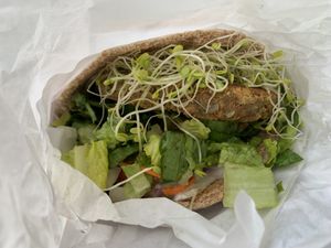 Super nut burger - so damn good!   at Sunflower Drive-In in Fair Oaks