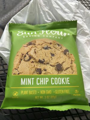 Large vegan cookie - yum!   at Sunflower Drive-In in Fair Oaks