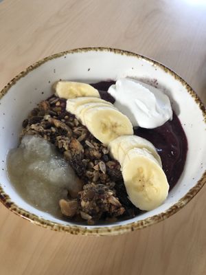 Açaí bowl at Herb + Olive  in Blenheim