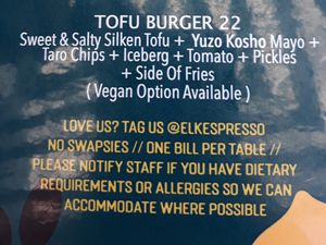 #Veganuary at ELK Espresso in Broadbeach