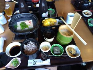  at Saga Tofu Ine (Main Branch) 嵯峨とうふ 稲 本店 in Kyoto