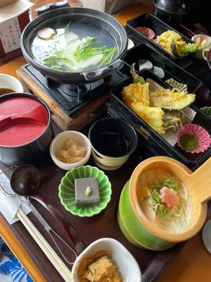  at Saga Tofu Ine (Main Branch) 嵯峨とうふ 稲 本店 in Kyoto