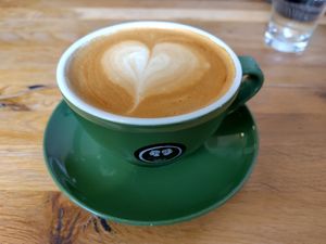 Cappuccino with Oat milk (Oatly Barista) at MOHO'S in Hamburg