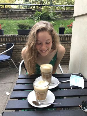 Caramel & vanilla macchiato  at MOHO'S in Hamburg