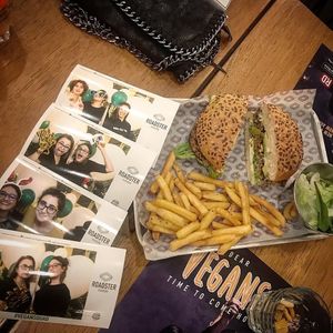 From the vegan menu launching event at Roadster Diner in Gonyh