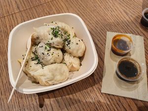Vegan Momos at Tenz Momo - Hohlstrasse in Zurich