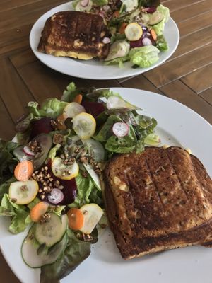 Croque-monsieur at Molybagert Végétale Normandie  in Trouville-sur-mer