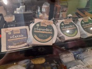 Some fauxmages at Molybagert Végétale Normandie  in Trouville-sur-mer