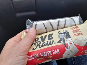 There are 2 kinds-just like kinder bueno or even better!?? at Molybagert Végétale Normandie  in Trouville-sur-mer