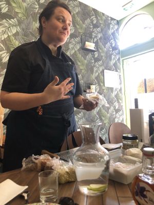 Agnès  at Molybagert Végétale Normandie  in Trouville-sur-mer