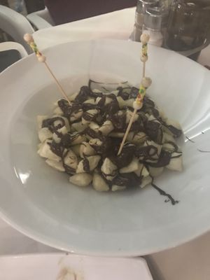Vegan Nutella’s little balls at Palette in Torremolinos