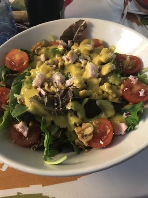 Verona salad at Palette in Torremolinos