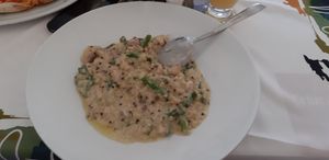 Kinoa with mushrooms at Palette in Torremolinos