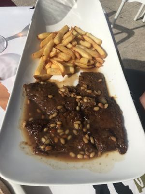 Seitán al vino at Palette in Torremolinos