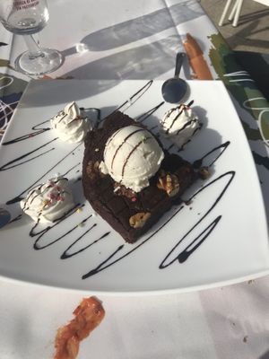 Brownie at Palette in Torremolinos