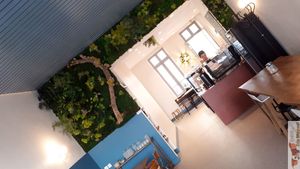 Saloon at Why Not Us Coffee in Marseille