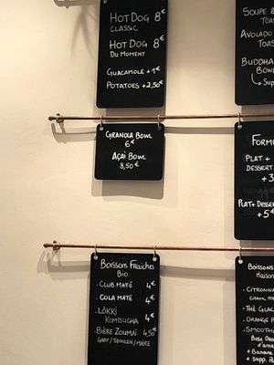 Menu 1 at Why Not Us Coffee in Marseille