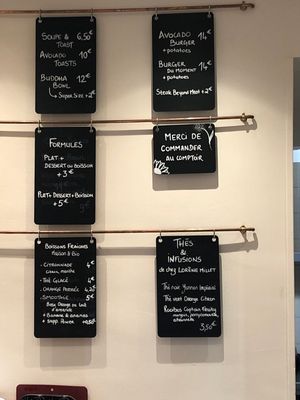 Menu 2 at Why Not Us Coffee in Marseille