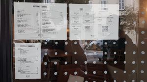 Menu September 2020 at Why Not Us Coffee in Marseille