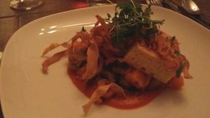 cashew 'paneer' at Sutra in Seattle