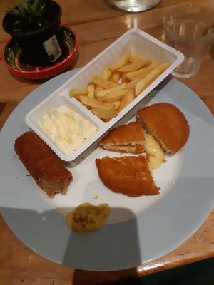 Sorry for the crappy picture at Cafetaria Tweety in Nijmegen