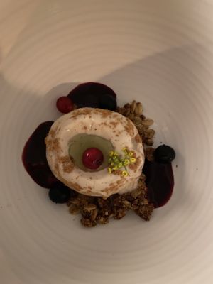 Hafer-Zimt Eis mit Lohrbeeröl at FREA in Berlin