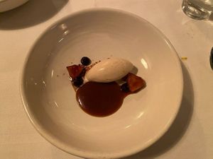 Vanilla ice cream at FREA in Berlin