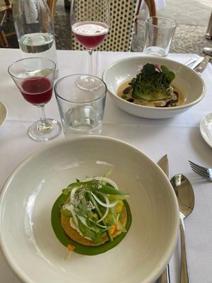 spring appetizers  at FREA in Berlin