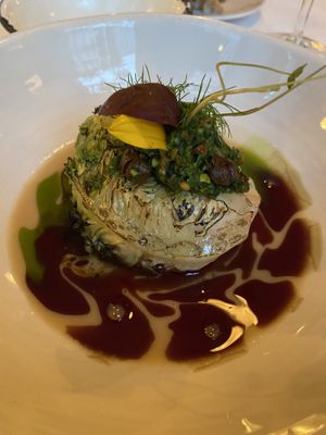 Amazing starter, crunchy and light.   at FREA in Berlin