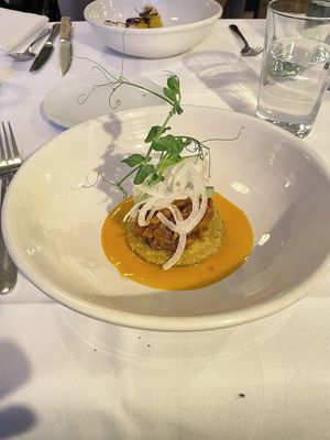 cornbread from autumn menu  at FREA in Berlin