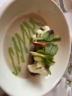 The cauliflower had no spice.  at FREA in Berlin