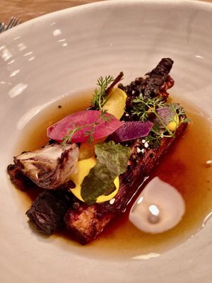 Carrots with aji Amarillo   at FREA in Berlin