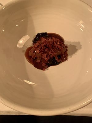 Dessert was perfectly balanced. Not too sweet at all! Fifth and final course  at FREA in Berlin