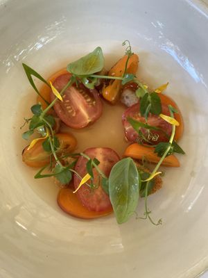 Tomatoes starter   at FREA in Berlin
