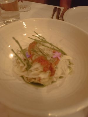 Fennel salad appetizers at FREA in Berlin