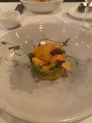 Pumpkin and lentil  at FREA in Berlin