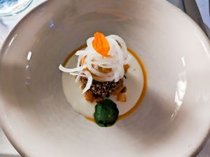 Course 1 at FREA on the night I dined there at FREA in Berlin