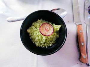 Course 2 at FREA on the night I dined there at FREA in Berlin