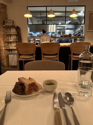 Bread and oil   at FREA in Berlin