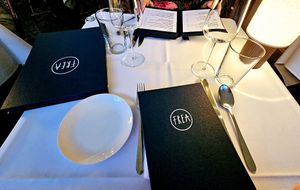 Table at FREA in Berlin