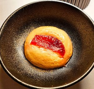 Blood orange pre-dessert at FREA in Berlin