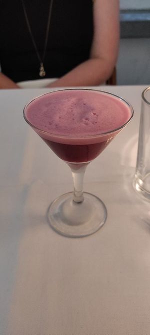 Paired non alcoholic drink at FREA in Berlin