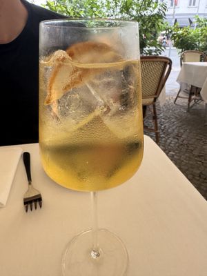 Lemon spritz  at FREA in Berlin